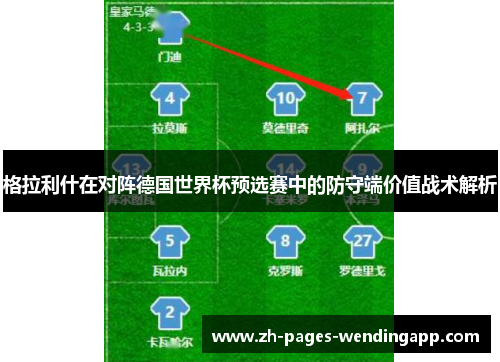 格拉利什在对阵德国世界杯预选赛中的防守端价值战术解析